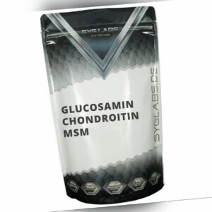 Syglabs Glucosamin Chondroitin MSM 750mg - 500 Tabletten Vitamin C