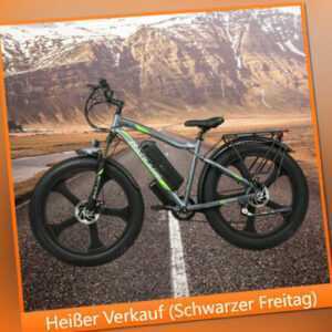 E Bike Mountainbike 500W Elektrofahrrad 26 Zoll  Trekking eBike Fatbike 45km/h