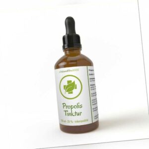 Propolis Tinktur 100 ml - mit echtem 20%igen Propolisanteil aus 98% Reinpropolis