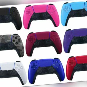 Sony PS5 DualSense Controller Blau Rot Lila Schwarz Weiß Camouflage Pink NEU OVP