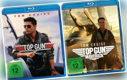 Top Gun + Top Gun Maverick - Filme 1+2 # 2-BLU-RAY-SET-NEU