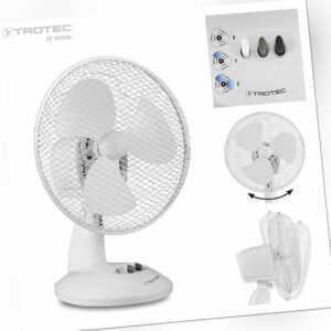 TROTEC Tischventilator TVE 9 | Luftkühler | Lüfter | Ventilator | Windmaschine