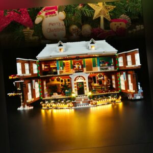 LocoLee LED Licht Kit für Lego 21330 Home Alone Haus Beleuchtungs Lichter Set