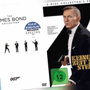 James Bond 007 Collection 2016 + Keine Zeit zu sterben - Set # 26-DVD-NEU