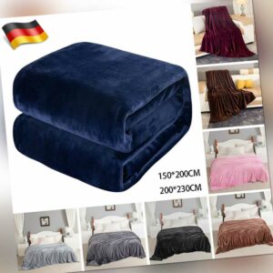 Kuscheldecke Decke XXL Wohndecke Tagesdecke Sofadecke Grau Flanell