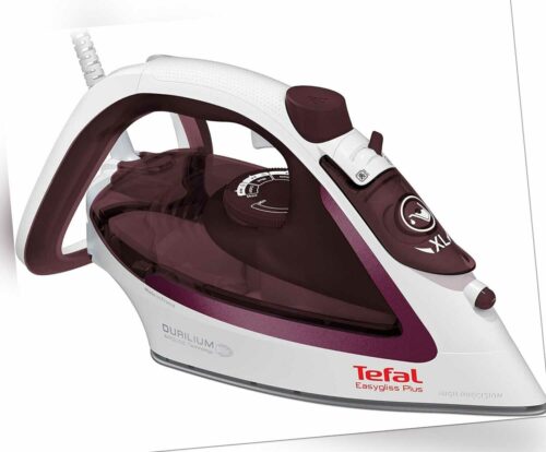 Tefal Bügeleisen Dampfbügeleisen Easygliss Durilium Sohle 190g/min 2500W FV5716