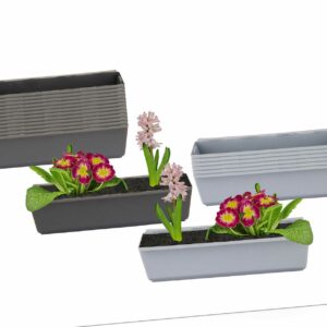 Blumenkasten für Europalette Balkon Einsätze Hängetöpfe Pflanzkasten Pflanzkübel