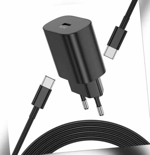 Schnell Ladegerät Ladekabel für Original Samsung S21 S22 S23 USB C Adapter 25 W