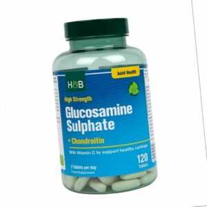 Holland & Barett Hochfestes Glucosaminsulfat 120 Tabletten