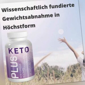 KetoPlus -Das Original- FBRN Ketose Diät Fettverbrennung Abnehmen 60 Kapseln