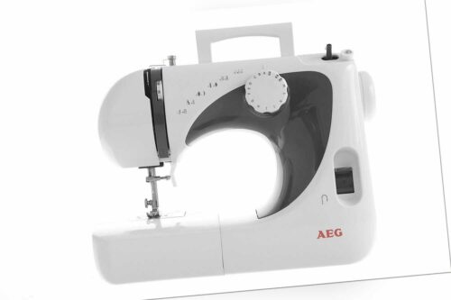 Nähmaschine AEG Modell 105 NM-105 16 Stichprogramme Weiß, Grau
