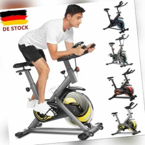 LCD Heimtrainer Ergometer Fahrrad Home Indoor Cycling Bike Trimmrad bis 150kg