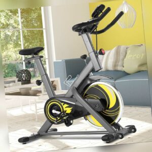 LCD Heimtrainer Fitnessbike Fahrrad Indoor Cycling Bike bis 150kg APP-Verbindung