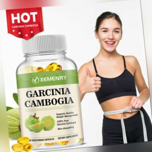 Garcinia Cambogia 1500mg - Gewichtsverlust, Appetitzügler, Gewichtsmanagement