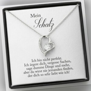 Geschenk für Ehefrau - Halskette Frauen - Personalisierte Geschenke für Frauen