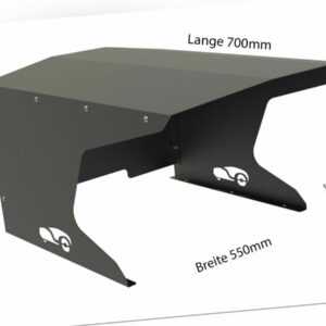 Mähroboter Garage Schutz für Rasenroboter -Carport Dach - Große L -700x550x400mm