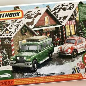 Mattel Matchbox Adventskalender 2023 inkl. 10 Autos Weihnachten Spielzeugautos