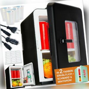 Mini Kühlschrank Bar 15L Kühl Heiz Box Gefrierschrank Camping Getränkekühler TOM