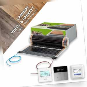 Carbon Infrarot Folienheizung Fußbodenheizung elektro Laminat Parkett Vinyl 230V
