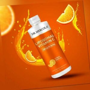 Liposomal Vitamin C Liquid - Dr.Mercola - 1000mg - Hochdosiert - 450 mL
