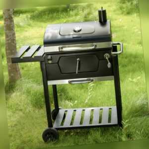 Royal Gourmet Holzkohlegrill Barbecue Grillwagen Holzkohle Outdoor Gartengrill