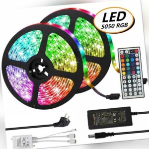 Leiste Strip Streifen Stripe LED +Controller+Trafo 1m-30m RGB SMD5050 30/60 LEDs