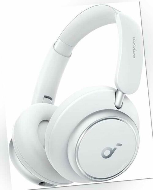 Soundcore Space Q45 Bluetooth Kopfhörer ANC bis zu 98% 50 Std. Wiedergabe Weiß
