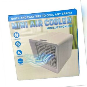 Cepewa MINI AIR COOLER Miniluftkühler Mini Klimaanlage mobil 3 Stufen 250ml