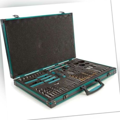 Makita Bit- und Bohrer-Set PRO XL 120-teilig P-90277 im stabilen Alu-Koffer