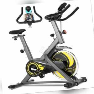 LCD Heimtrainer Fahrrad Fitnessbikes Indoor Cycling Bike Fahrradtrainer bis150kG