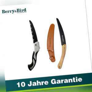 Berry&Bird Handsäge Baumsäge Gartensäge SK-5 Kohlenstoffstahl Klappsäge 48cm