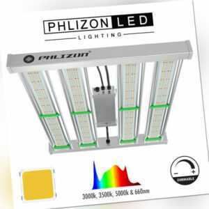Phlizon PRO 2000 Grow Light Sunlike Full Spectrum Samsung Lamp Indoor Veg Flower