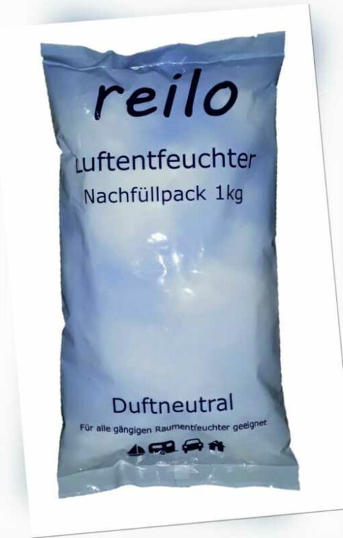 30x 1kg reilo Luftentfeuchter Nachfüllpack im Vliesbeutel, für Raumentfeuchter