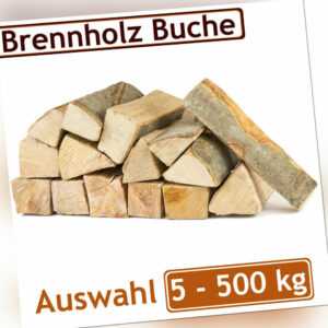 Brennholz Kaminholz Holz 5 -500 kg Ofen Kamin Kaminofen Grill Buche 30cm flameup