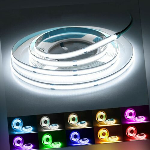 DC 12V/24V LED COB Streifen Lichtband Strip keine Lichtpunkte RGBIC/RGB/WW/NW/CW