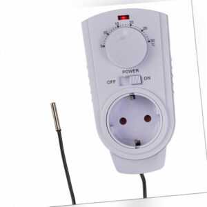 Universal Thermostat analog Temperaturschalter Heizen Kühlen Klima Switch