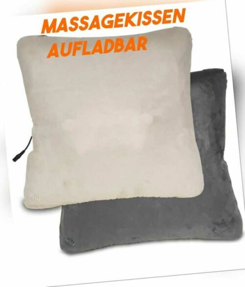 Massagekissen kabellos mit Wärmefunktion Shiatsu Rücken Nacken Massagegerät HSE