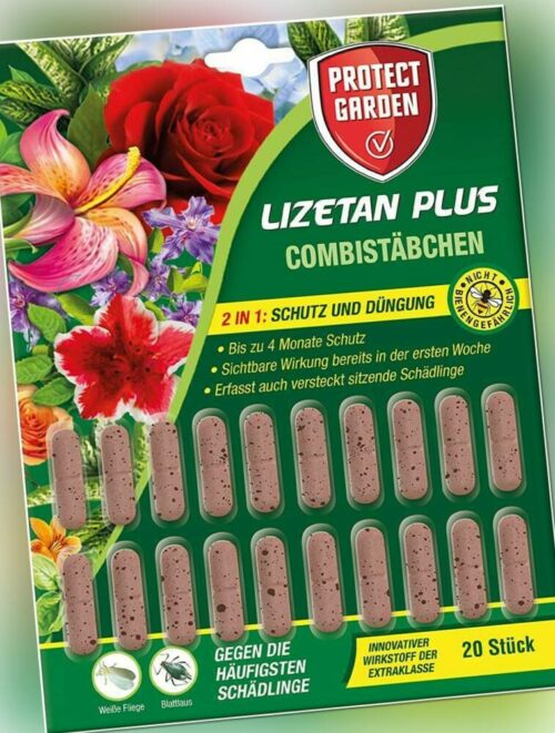 PROTECT GARDEN Lizetan Plus Combistäbchen Schädlingsfrei