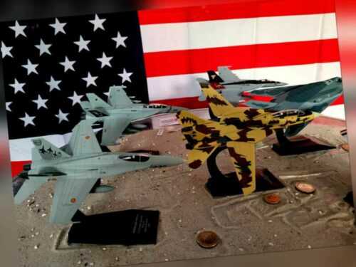 TOP GUN Jet s F  14 / F 15 / F  18 / 1:100 Metal /USAF / Avion Aircraft YAKAiR