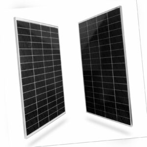 Solarmodul Solarpanel Monokristallin 12V 200 220 Watt Solar 12 Volt PV 0%MwSt