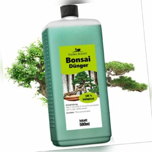 Bonsai Dünger Flora Boost Flüssigdünger für Bonsai 500 ml