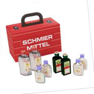 Schmiermittel Alkohol-Geschenk für Männer & Frauen Geschnekidee, 8 Spirituosen