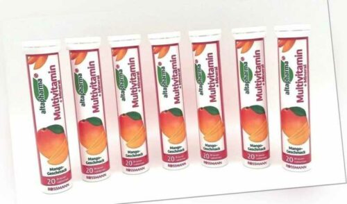 ✅ Altapharma Multivitamin Mineral Brausetabletten Geschmack Mango 140 Tabletten✅