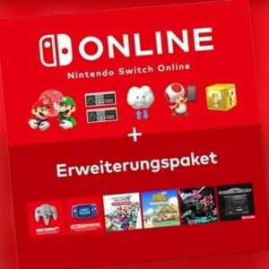 Nintendo Switch Online + Erweiterungspaket / Expansion Pack - 12 Monate / Months