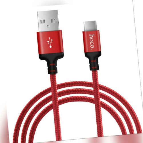 2m Android Universal USB Typ C Ladekabel Datenkabel Schnell Lade Sync Kabel