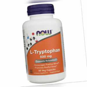 NOW FOODS L-Tryptophan 500 mg 60 Kapseln