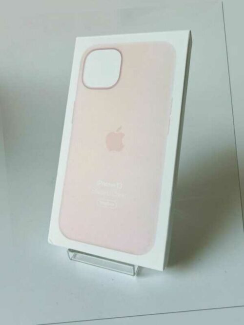 Original Apple iPhone 13 Silikon Case Hülle MagSafe MM283ZM/A Kalkrosa Pink