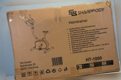 SHARPBODY Heimtrainer HT-1000 Fitnessbike Slim Heimtrainer Neu Inkl.Rechnung