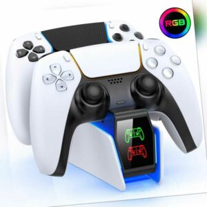 PS5 Controller Ladestation für Playstation 5 ,LED Remote Charger for DualSense 5