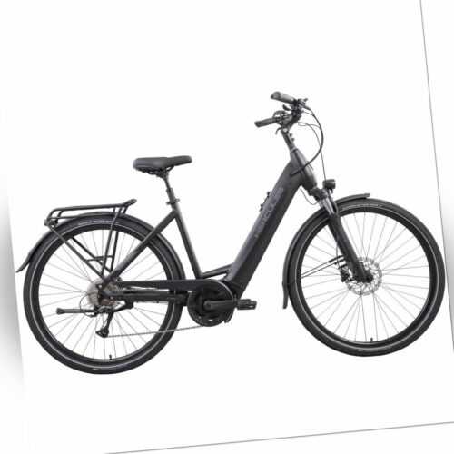 Hercules E-Bike Elektrofahrrad Futura Sport I-8 schwarz 28"Wa 50cm 500Wh